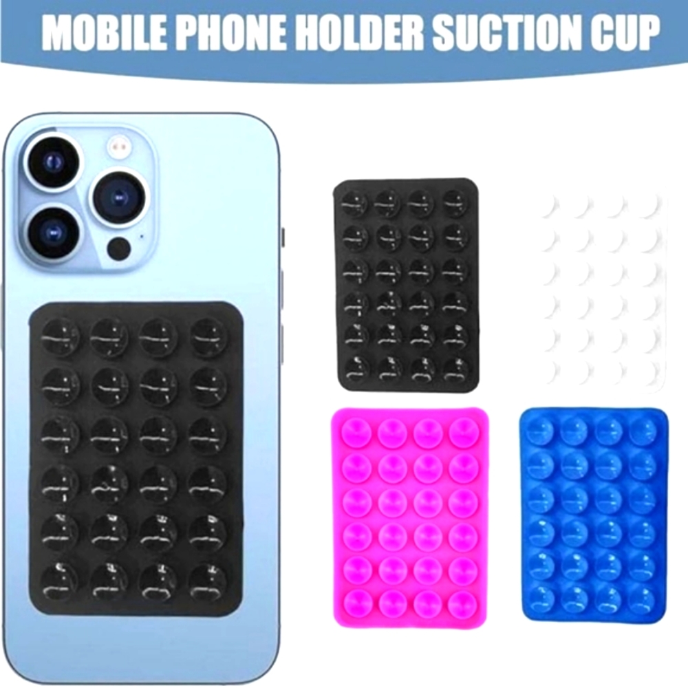 Hands-Free Mobile Phone Suction Holder - Pink - Picture 2 of 2